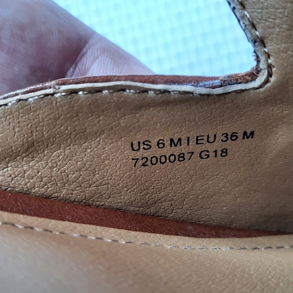 Patricia Nash Tilly Loafers Slip On Chunky Mules Rope Bridle Gift 6 Brown NEW - Picture 7 of 13